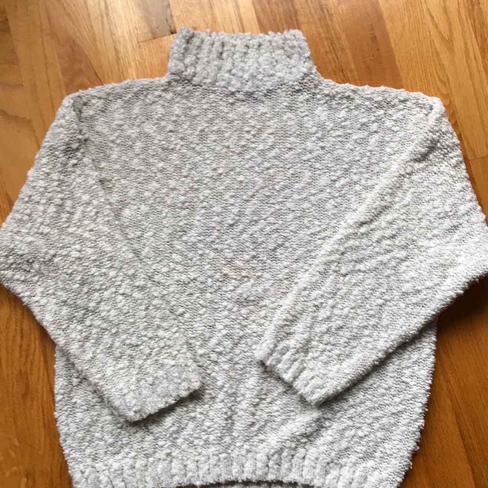 VINTAGE POPCORN SWEATER TOP